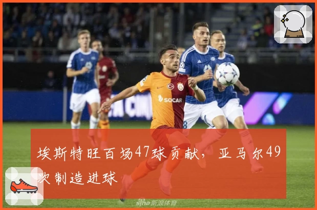 埃斯特旺百场47球贡献，亚马尔49次制造进球