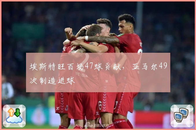 埃斯特旺百场47球贡献，亚马尔49次制造进球